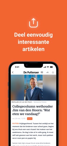 De Puttenaer iPhone screenshot