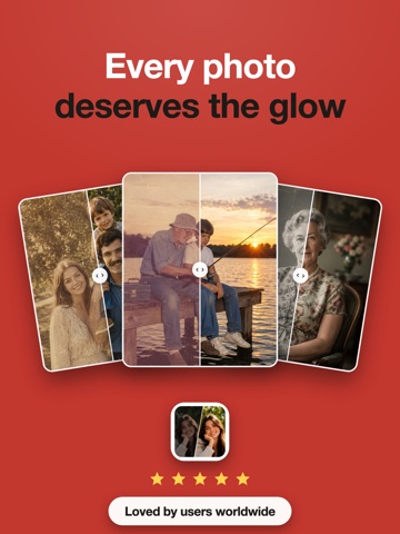 Lumora: Enhance Photo & Edit iPad screenshot