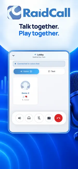 RaidCall: Sesli Sohbet & Oyun screenshot 2