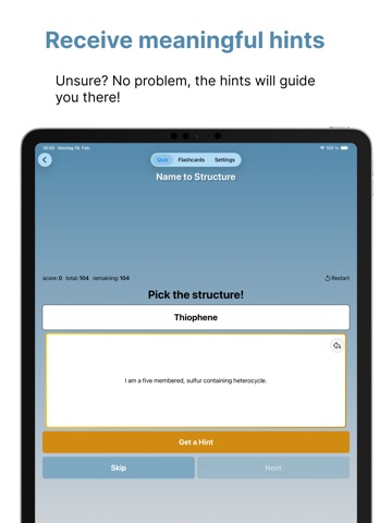 Quizzified - Chem iPad screenshot