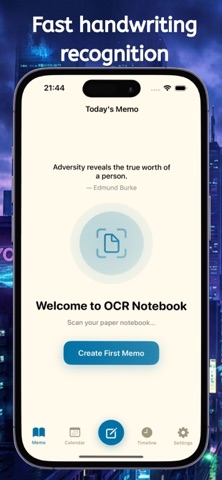 OCR Memo - Scan Handwriting iPhone screenshot