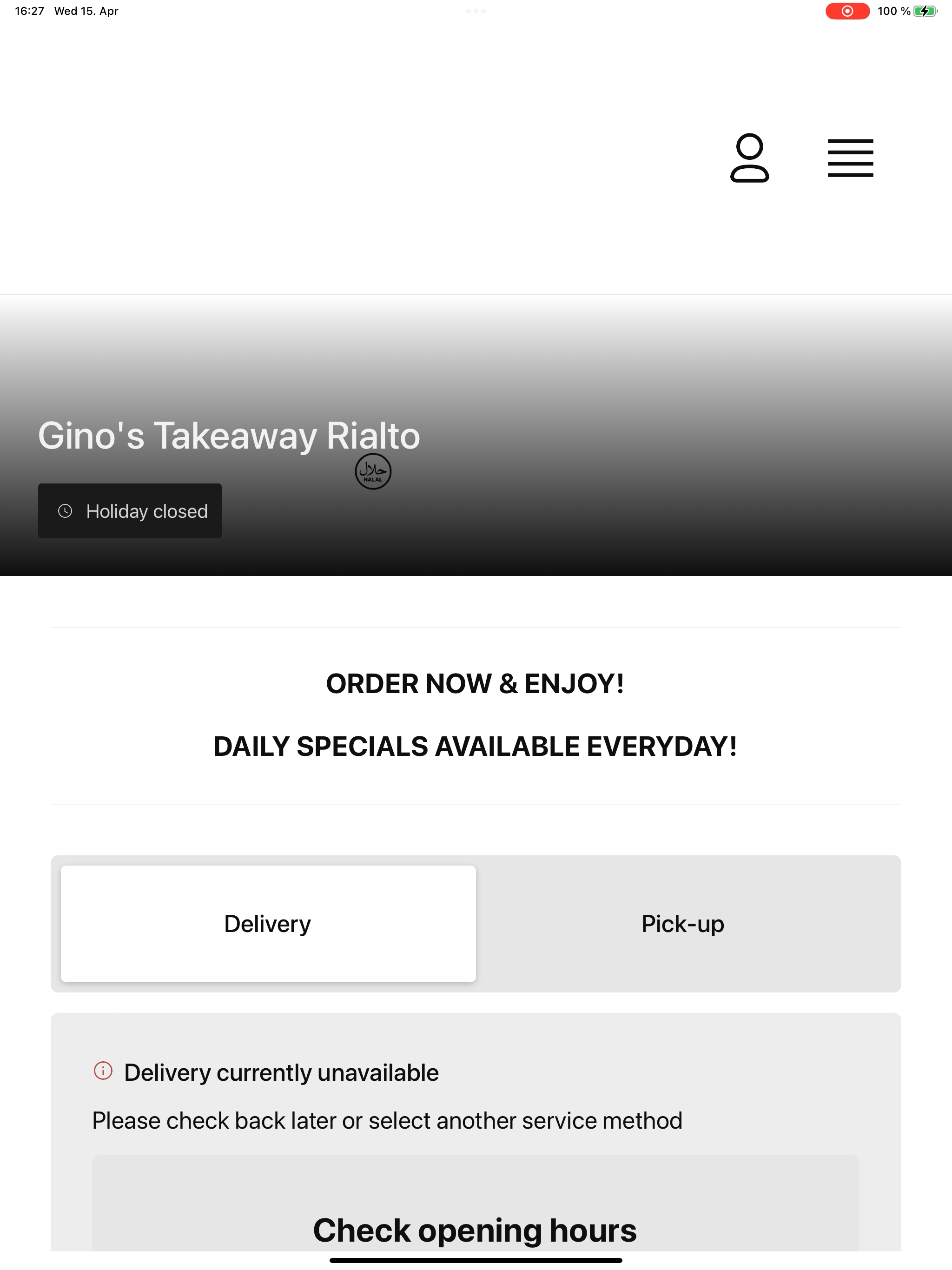 Gino's Takeaway Rialto screenshot 5