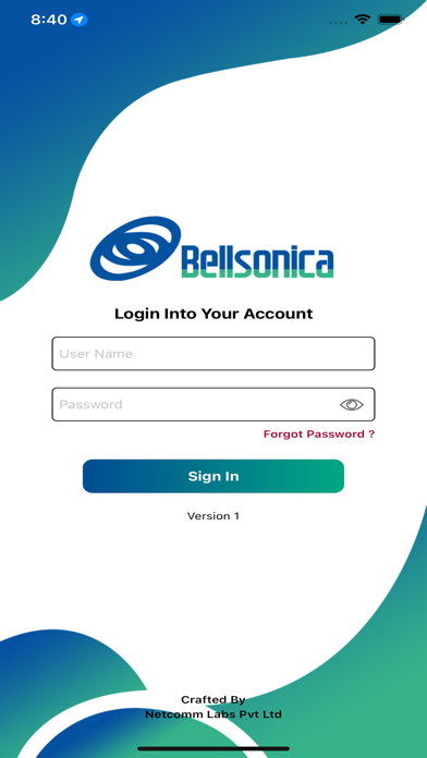 HRMS Bellsonica Screenshot