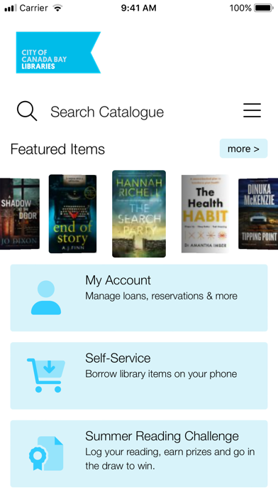 Screenshot #1 pour City of Canada Bay Library
