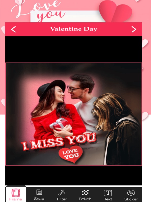 Screenshot #4 pour Valentine's Day Cards & Frames