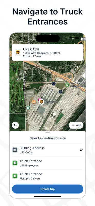 TruckMap - Truck GPS Routes screenshot 7 of 10