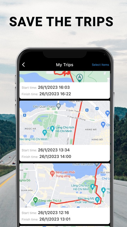 Trip Tracker: GPS Speed Log