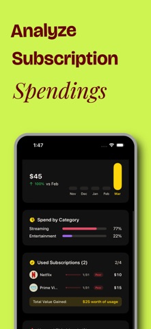 Subscription Manager - Niro screenshot