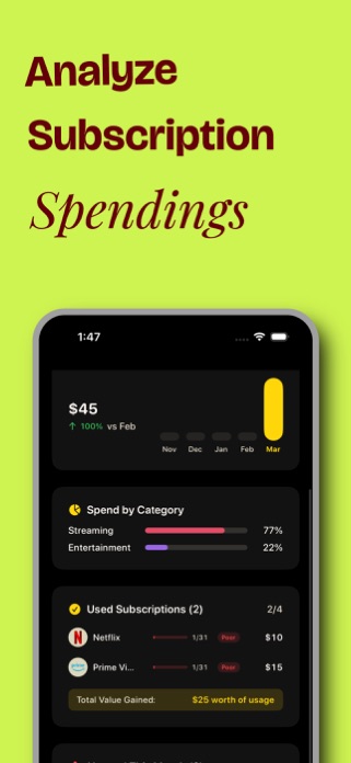 Subscription Manager - Niro Screenshot 5 of 5