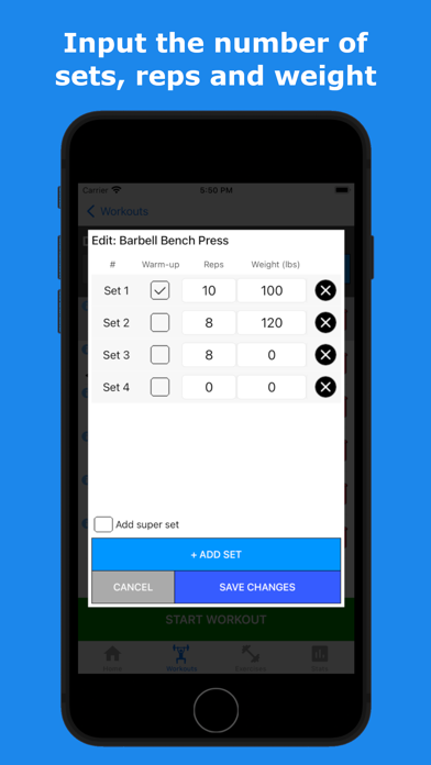 9Gains - Workout & Gym Planner Screenshot