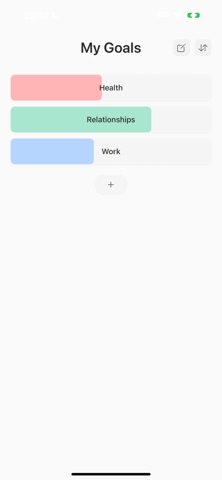 ProgressBar: Tracker for goals Screenshot 1 of 3
