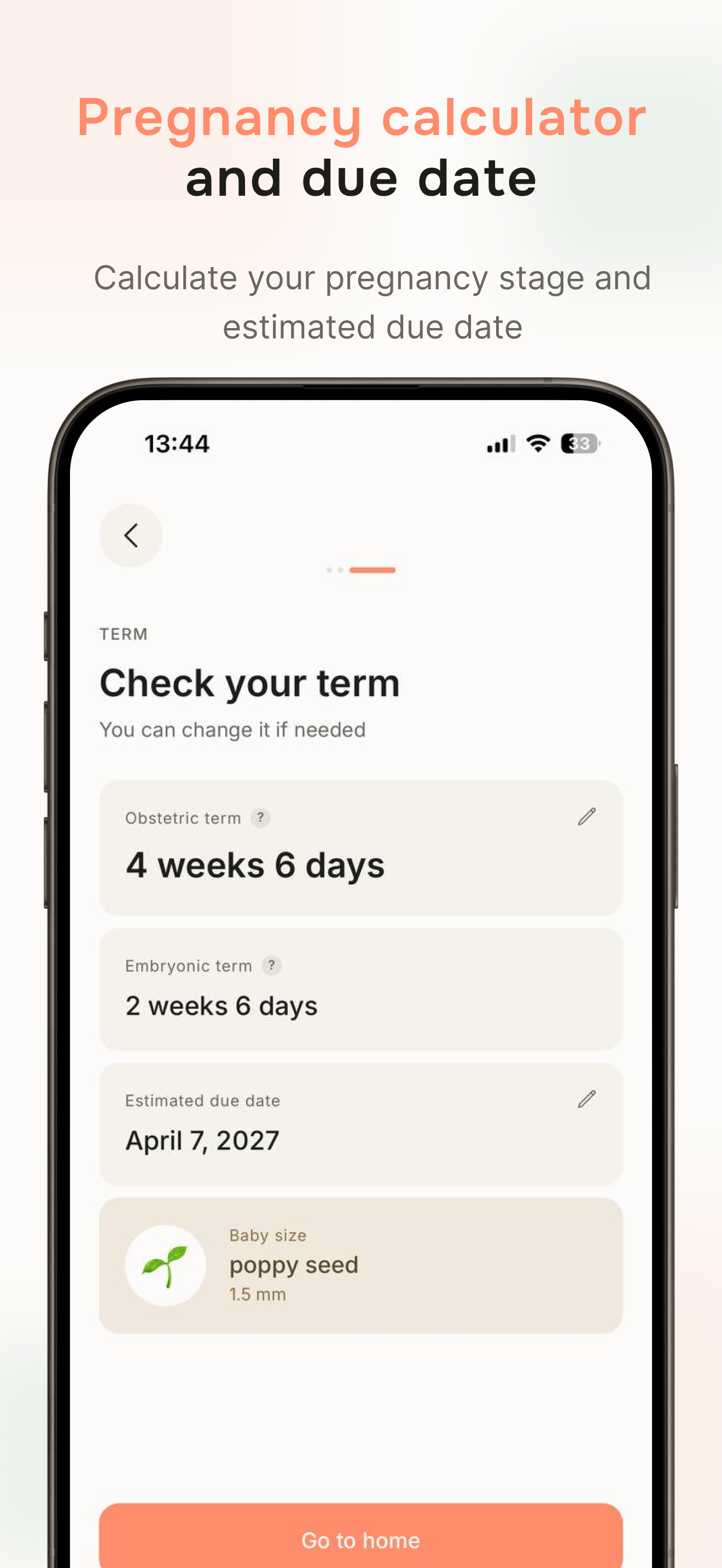 Calm Pregnancy & Baby Tracker screenshot 3