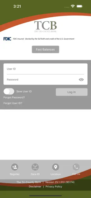 The Tri-County Bank Mobile screenshot 2
