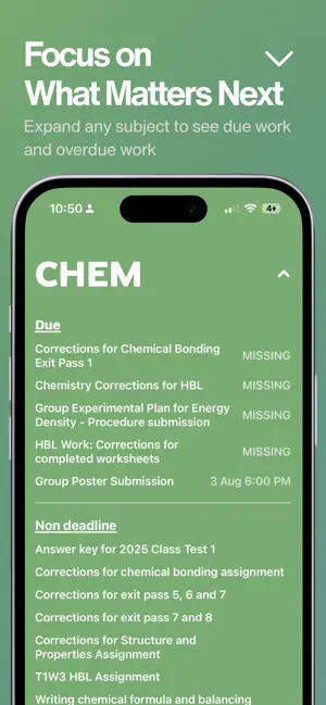 TaskStack: Assignments screenshot 2