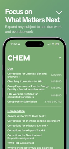 TaskStack: Assignments iPhone screenshot