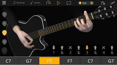 Screenshot #3 pour Guitar 3D - Accords de base