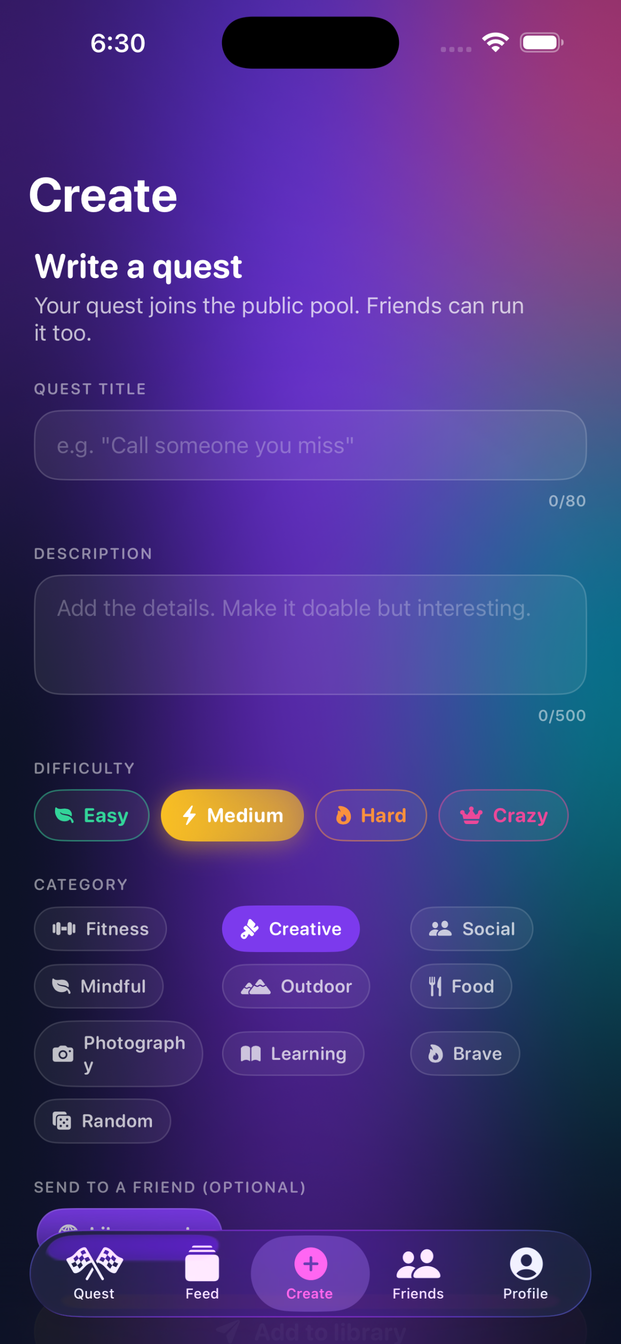 Quester - Side Quests