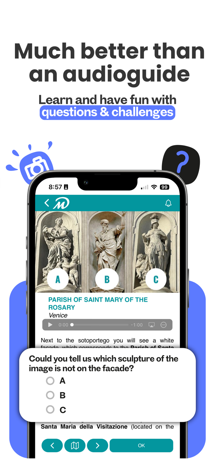 DareMapp Self-guided tours