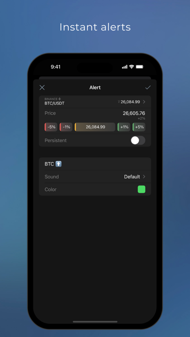 TabTrader - crypto terminal Screenshot