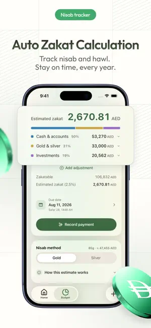 Zakati: Budget & Zakat Tracker screenshot 2