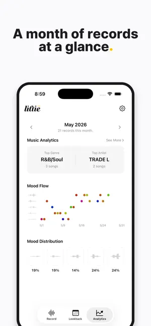 Liltie — One Song a Day Diary screenshot 4