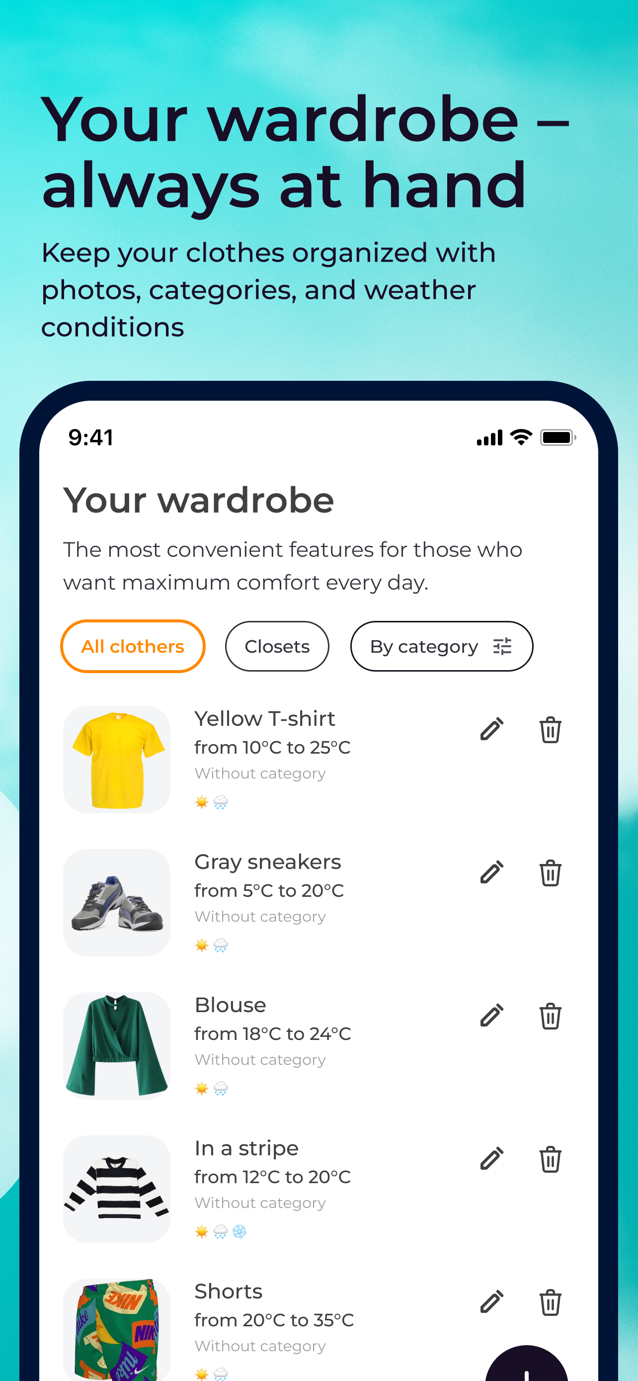 SunnyCloset