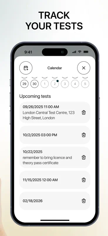 Driving Test Cancellations UK screenshot 2 of 4