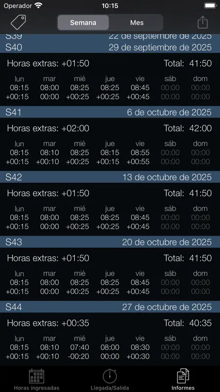 Temporizador de Trabajo screenshot 3 of 5