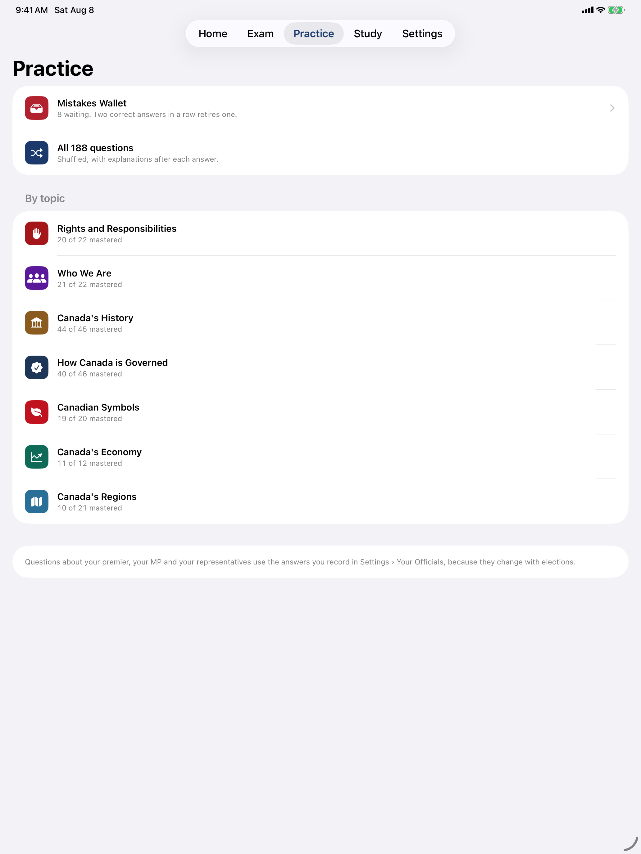 Citizenship Test Prep: Canada screenshot 7