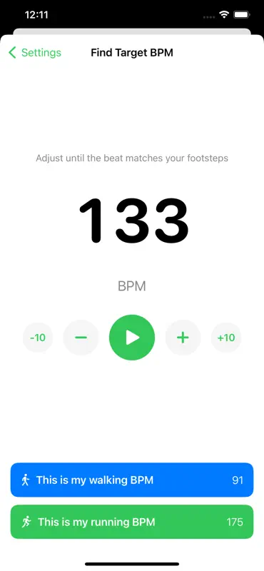 Run/Walk BPM screenshot 6 of 6