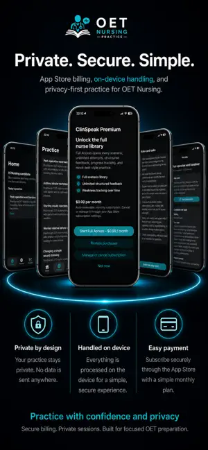 ClinSpeak OET screenshot 4