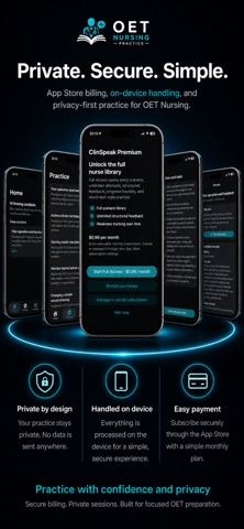 ClinSpeak OET Screenshot 4 of 4