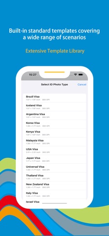 Wonder Snap - ID Picture Maker iPhone screenshot