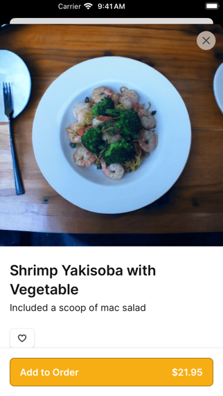 Mgwalexs Hawaiian Grill iPhone screenshot 4 - Food & Drink app