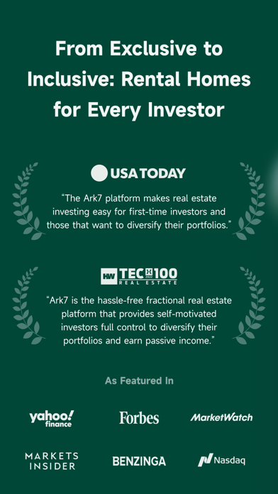 Ark7: Real Estate Investing Screenshot