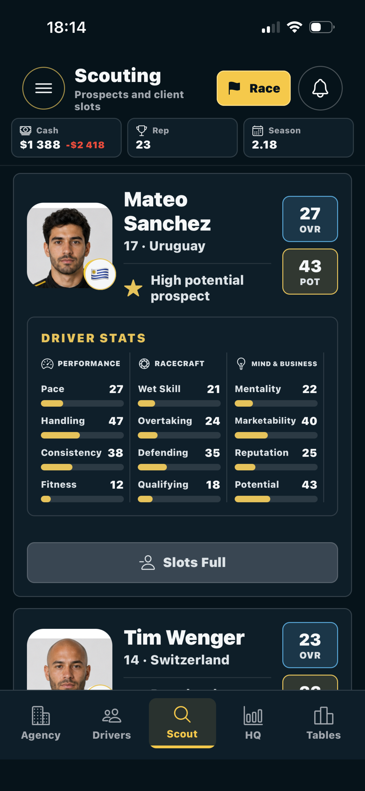 Motorsport Agency screenshot 3