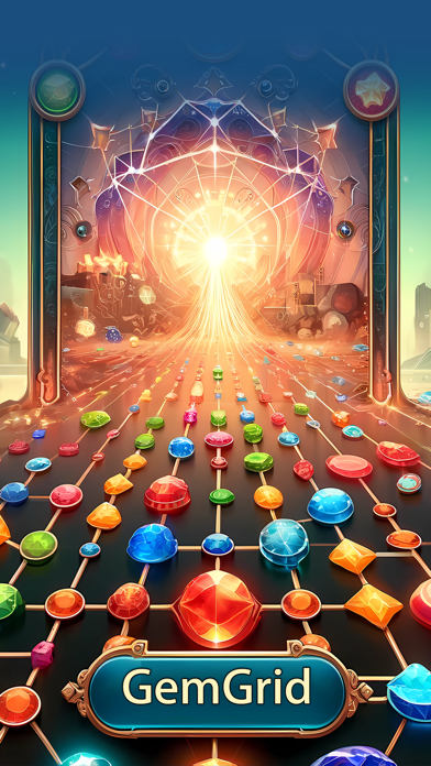GemGrid-Funny Gem Game Screenshot 1 - AppWisp.com GemGrid-Funny Gem Game Screenshot 1 - AppWisp.com