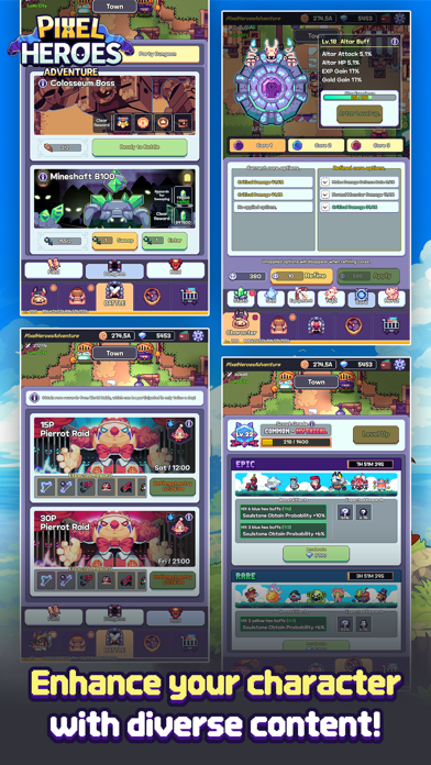 Pixel Heroes Adventure : MMO Screenshot