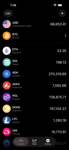 Curo - Currency Converter Screenshot 3 of 8