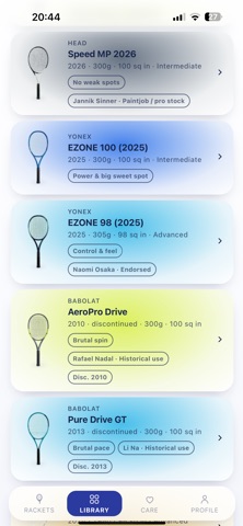 Tennistory iPhone screenshot 6