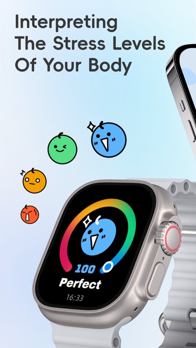 Screenshot #1 pour Colorange - HRV Stress Monitor