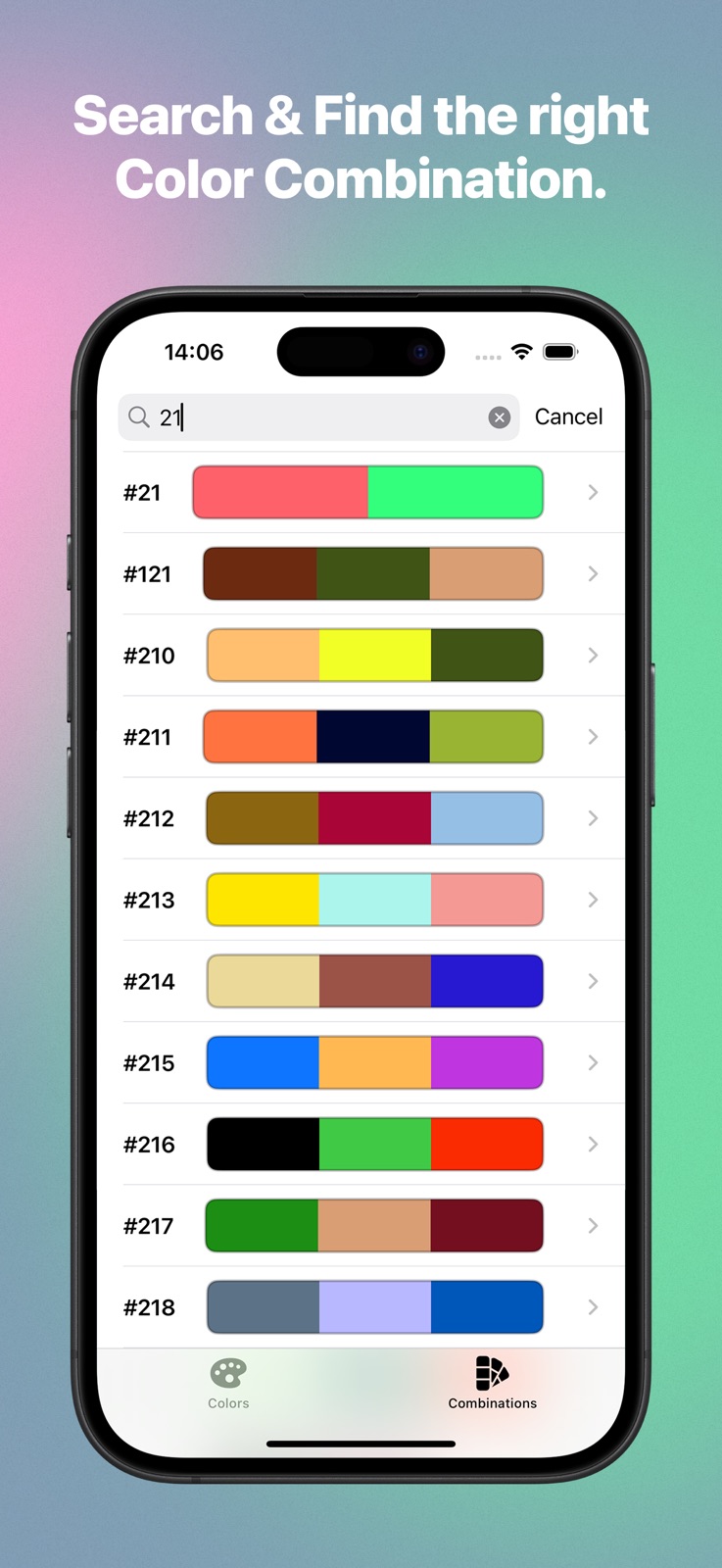Sanzo Palette iphone screenshot 4