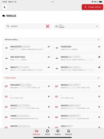 INFLEET by Tirecheck iPad screenshot