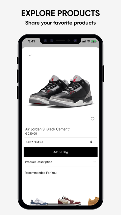 Bouncewear iPhone screenshot 4 - Shopping app