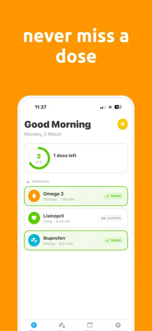 Pill Reminder: DoseLoop screenshot 1
