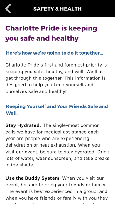 Charlotte Pride Screenshot