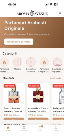 Aroma Avenue iPhone screenshot