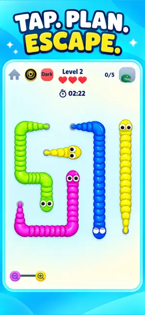 Snake Escape: Puzzle Maze screenshot 1