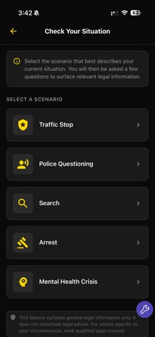 Know Your Rights QLD screenshot