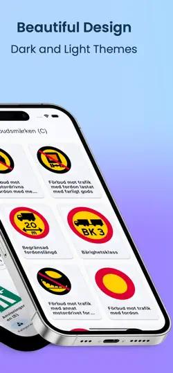 Sweden Road Signs iPhone Screenshot 2